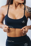 Top Feminino Preto Liz Yua Stryn